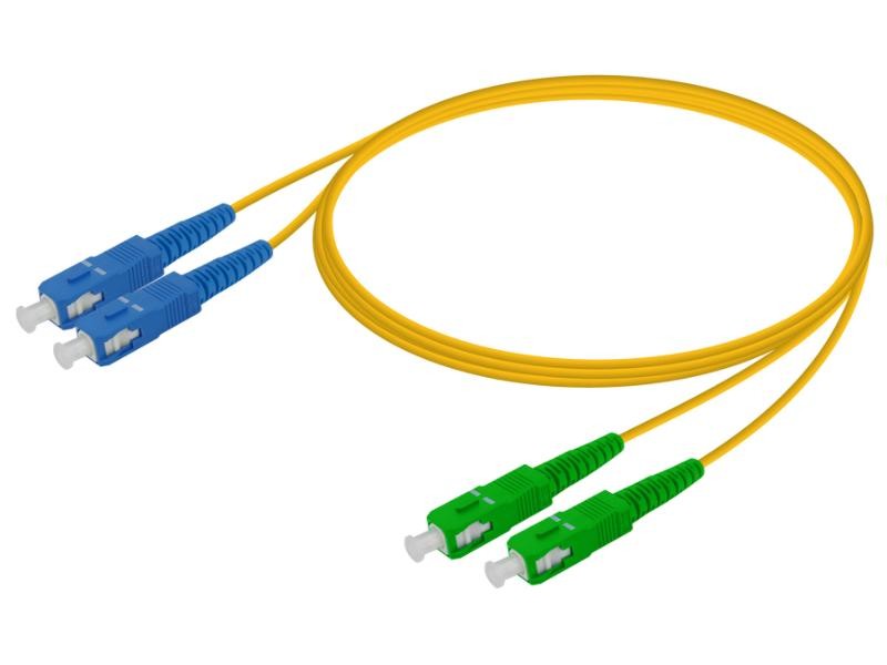 PATCH CORD DUPLEX SC - APC / SC - UPC 3m