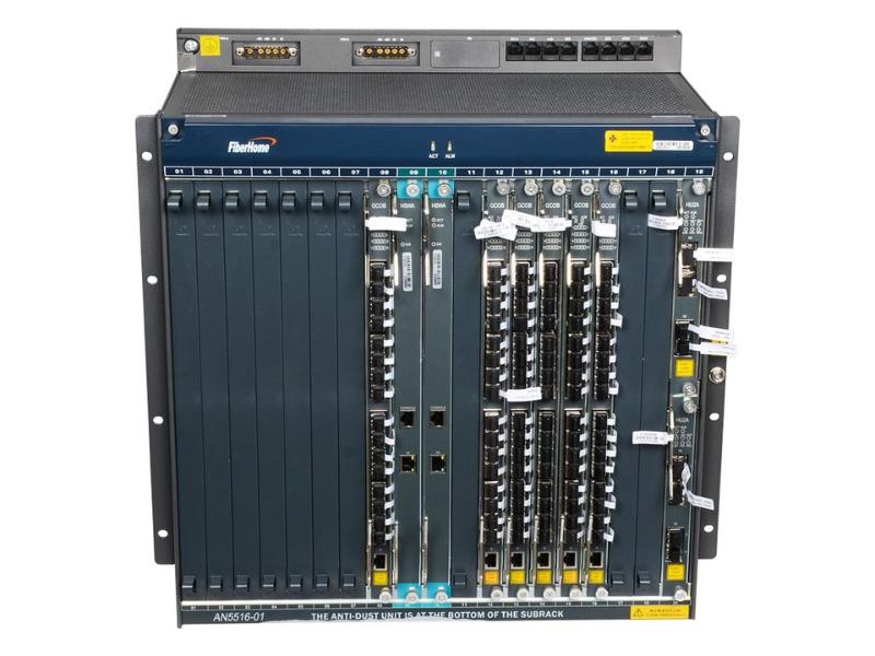 OLT GPON FIBERHOME AN5516 - 01/AN5116-06B (16 SLOTS)