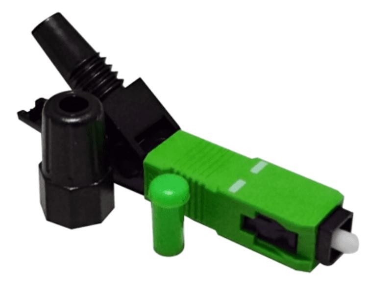 CONECTOR FAST ÓPTICO SC/APC (J)