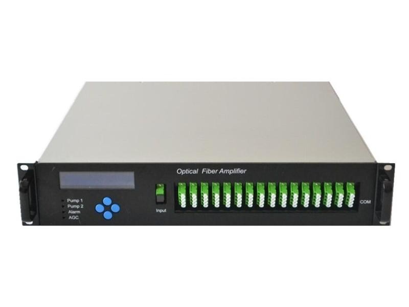 EDFA - 64 PORTAS SC/APC GPON 22DB COM WDM (02 FONTES REDUNDANTES AC)